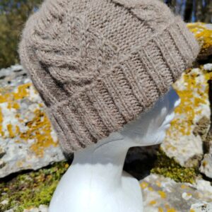 Bonnet avec revers (Fait main)