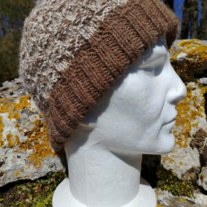 Bonnet avec revers (Fait main)