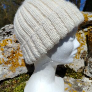 Bonnet avec revers (Fait main)