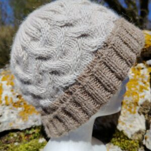 Bonnet avec revers (Fait main)