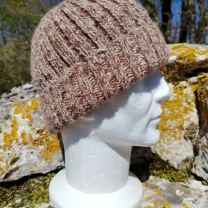 Bonnet avec revers (Fait main)