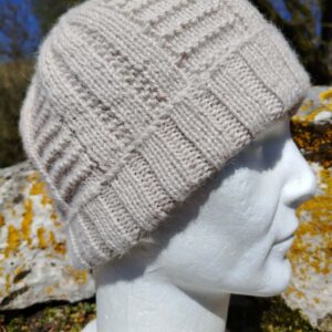 Bonnet avec revers (Fait main)