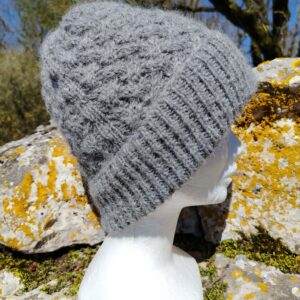 Bonnet avec revers (Fait main)