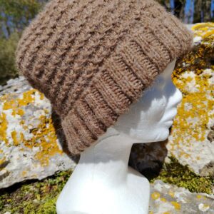 Bonnet avec revers (Fait main)