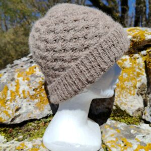 Bonnet avec revers (Fait main)